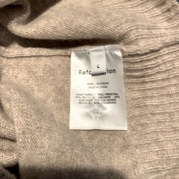 NWT Reformation Cashmere Sweater XS, S, L - Picture 9 of 9